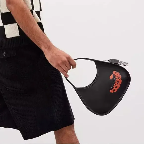 Coach Black and Red Shoulder Bag - Picture 11 of 11